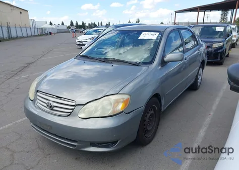 2003 Toyota Corolla Le from USA, damaged, VIN JTDBR32E830048276